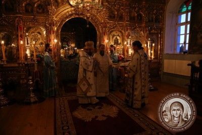 На праздник Покрова Богородицы состоялось рукоположение во иеромонаха новоизбранного игумена Пантелеимонова монастыря