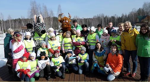 14 марта на Лосином острове состоялся детский праздник «Покорми птиц»